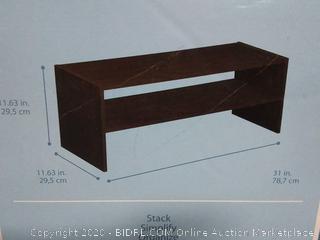 ClosetMaid 8923 Stackable 31-Inch Wide Horizontal Organizer, Espresso(Factory Sealed) COME PREVIEW!!!!