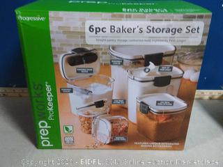 Progressive ProKeeper 6 pc Bakers Storage Set(Factory Sealed) COME PREVIEW!!!! (online $44)