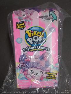 Pikmi Pops Giant Pajama Llama - Poppy Sprinkles - Scented Stuffed Animal Plush Toy in Popcorn Box