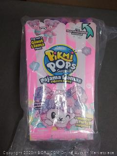 Pikmi Pops Giant Pajama Llama - Poppy Sprinkles - Scented Stuffed Animal Plush Toy in Popcorn Box