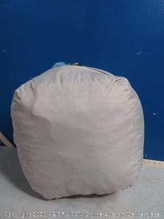 Sofa Sack - Plush, Ultra Soft Bean Bag Chair - Memory Foam Bean Bag Chair with Microsuede Cover - Stuffed Foam Filled Furniture and Accessories for Dorm Room - Black 3' (online $87)