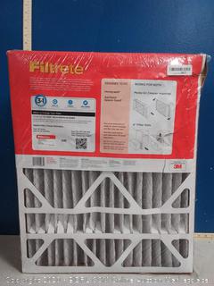 Filtrete 20x25x4, AC Furnace Air Filter, MPR 1000 DP, Micro Allergen Defense Deep Pleat, 2-Pack (online $50)