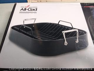 All-Clad Hard Anodized Nonstick 13 x 16 Roaster(Factory Sealed)COME PREVIEW!!!!! (online $87)
