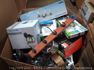 Bulk Home Improvement Store Pallet- Goodies, Repairs, Missing Parts and some bonus items added!
