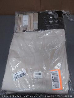 Lush Decor blackout insulated window curtains wheat color 52 in by 120 in and 104 in by 120 in 2 panel $140 value