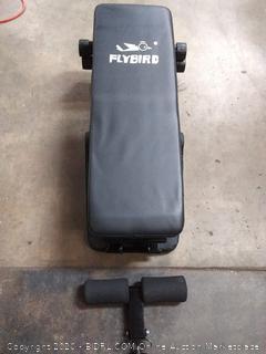 FLYBIRD Weight Bench, Utility Adjustable Bench for Full Body Workout, Multi-Purpose Foldable Incline Decline Benchs - 2019 Version
