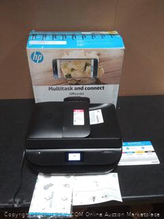HP multitask and connect Officejet portable prints 5255 (missing starter ink cartridges) (powers on)