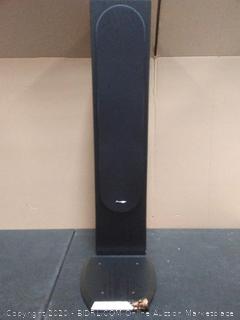 Pioneer SP-FS52 Andrew Jones Designed Floor standing Loudspeaker(New retail price $194). (See Photos of chip on base and cut on side)