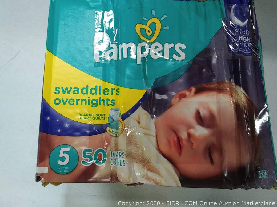 pampers swaddlers overnight size 5