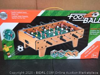 Portzon Foosball Table, Mini Tabletop Billiard Game Accessories Soccer Tabletops Competition Games Sports Games Family Night