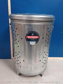 Behrens Manufacturing B907P Galvanized Composter Steel Trash Can for Garden and Yard Waste Hot-Dipped, 20-Gallon (online $61)
