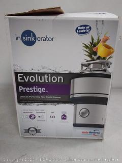 InSinkErator Prestige Evolution Prestige 1-HP Noise Insulated Garbage Disposal, Silver (online $299)