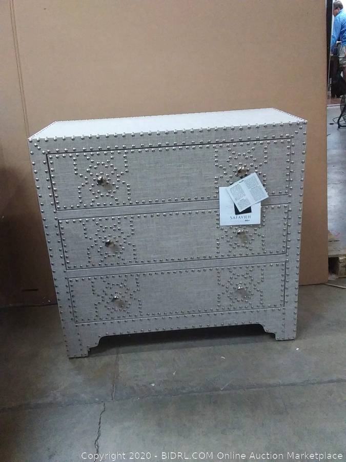 Safavieh gordy 3 store drawer chest