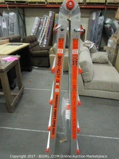 Little Giant Alta One 22 Foot Ladder with Work Platform (250-lb. Weight Rating) (Retail $209.00)