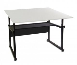 Martin Ridgeline Professional Drafting-Art Table, Black with White Top, 36-Inch by 48-Inch Surface (Retail $275.00)