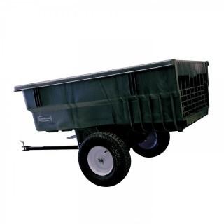 Rubbermaid Commercial Tractor Structural Foam Tractor Cart, Black, 1500-Pound Load Capacity, 33-1/4-Inch Height, 75.9-Inch Length x 39-1/2-Inch Width