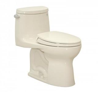 TOTO Ultramax II Het Double Cyclone One Piece Toilet with Sanagloss, Sedona Beige (Retail $551.00)
