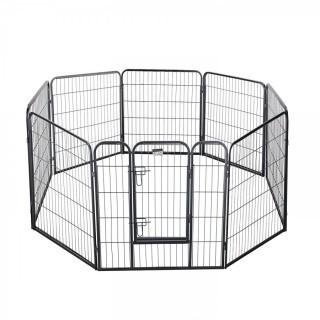 Pet Trex 2341 32 Inch Hammer Playpen Heavy Duty Playpen for Indoor and Outdoor Use, 32", Grey (Retail $114.00)