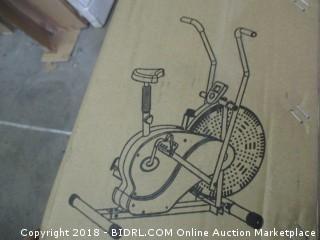 Body Rider Exercise Upright Fan Bike (with UPDATED Softer Seat) Stationary Fitness / Adjustable Seat (Retail $219.00)