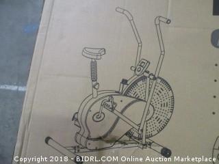 Body Rider Exercise Upright Fan Bike (with UPDATED Softer Seat) Stationary Fitness / Adjustable Seat (Retail $219.00)
