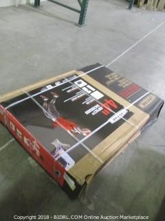 Lifetime 1221 Pro Court Height Adjustable Portable Basketball System, 44 Inch Backboard (Retail $111.00)