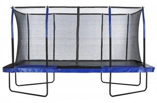 Upper Bounce Easy Assemble "Spacious" Rectangular Trampoline with Fiber Flex Enclosure Feature (Retail $609.00)