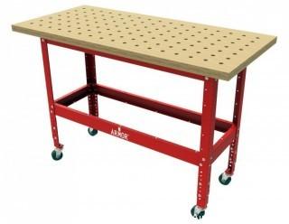 Armor-Tool BBTKIT-5425 Solid Maple Butcher Block dog Table with Steel Stand and Casters (Retail $399.00)
