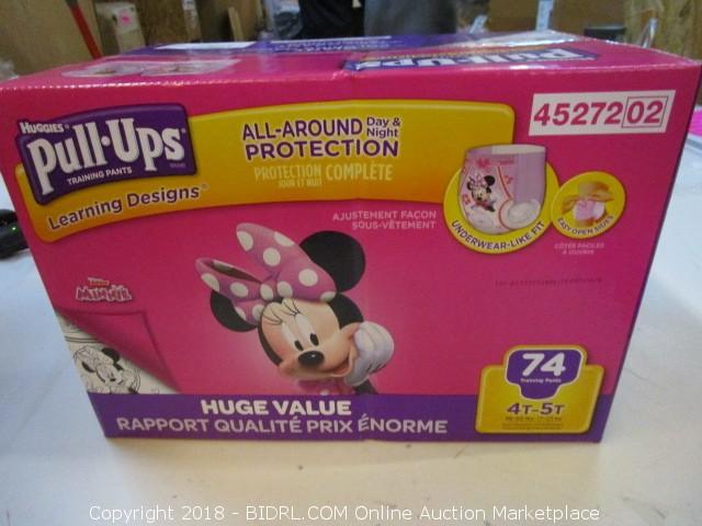 huggies pull ups minnie mouse