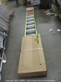 Little Giant Ladder Systems 17824 HyperLite SumoStance 24' Type IA Fiberglass Extension Ladder (Retail $464.00)