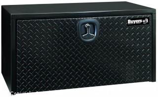 Buyers Products Black Steel Underbody Truck Box w/Aluminum Door (18X18X30 Inch) (Retail $261.00)