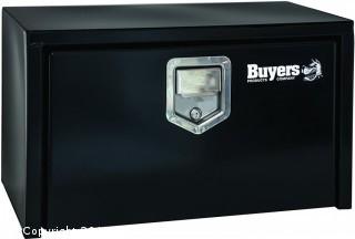 Buyers Products Black Steel Underbody Truck Box w/ Paddle Latch (18x18x24 Inch) (Retail $190.00)