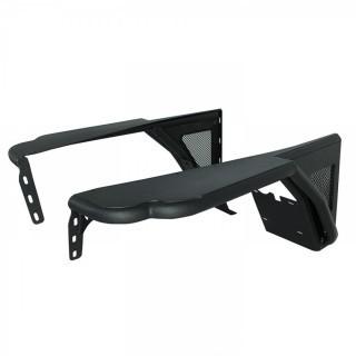 Paramount Restyling 51-0042 Black Front Steel Fender with Flare Mesh Insert (Jeep Wrangler TJ) (Retail $284.00)