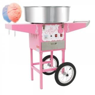 Funtime FT1000CCP Candy Cloud Cotton Candy Machine with Mobile Wheeled Cart, Pink (Retail $249.00)