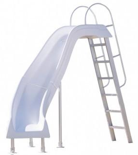 Inter-Fab CITY2-CLW City Slide Water Pool Slide, White has crack on side (Retail $1,590.00)
