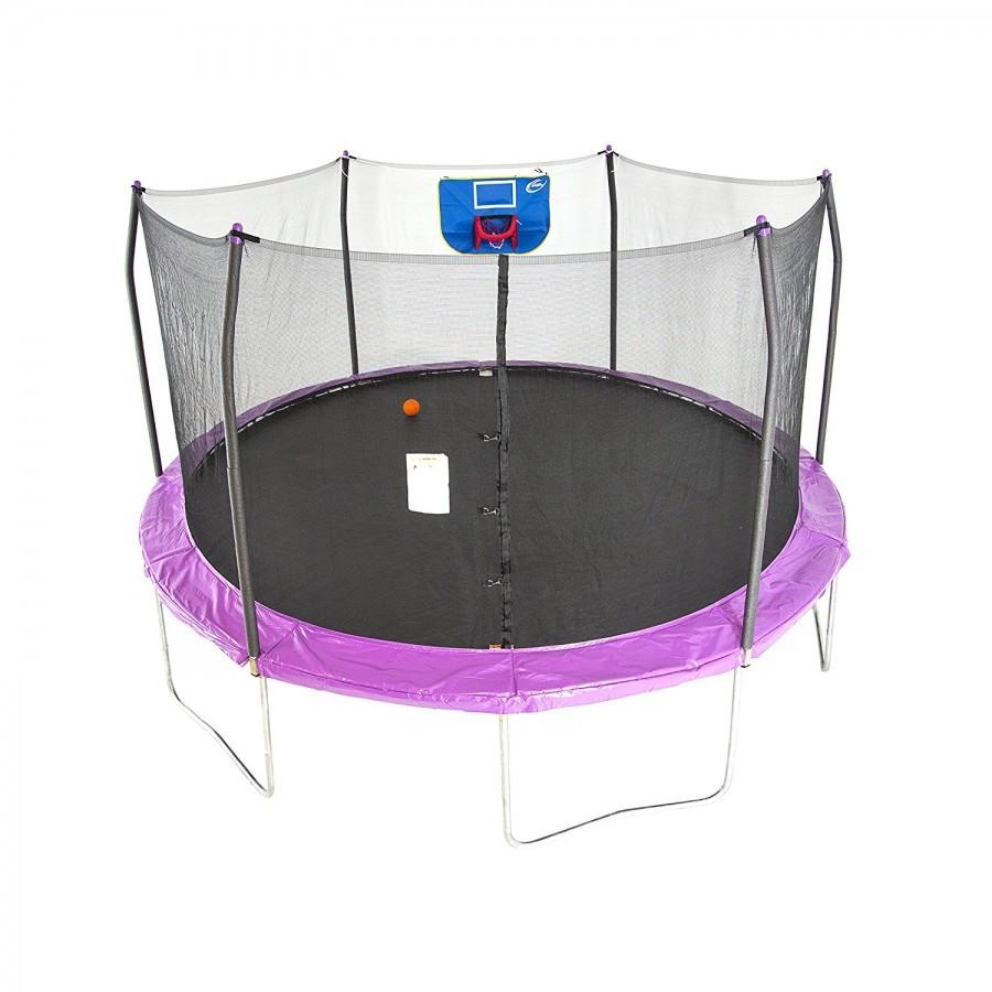 Springfree trampoline basketball hoop amazon