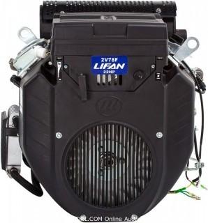 Lifan LF2V78-2DQS Industrial Grade 22 HP 688cc V-Twin 4-Stroke OHV Gas Engine with Electric Start and 1-Inch Shaft (Retail $985.00)