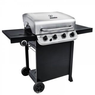 Char-Broil Performance 475 4-Burner Cart Liquid Propane Gas Grill- Stainless (Retail $188.00)