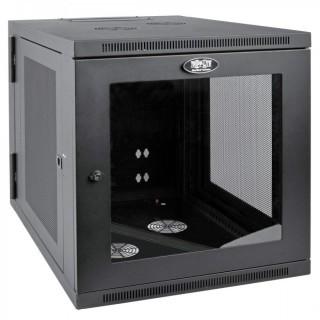 Tripp Lite 12U Wall Mount Rack Enclosure Server Cabinet with Acrylic Glass Window, Hinged, 32.5" Deep, UPS-Depth (SRW12US33G) (Retail $536.00)