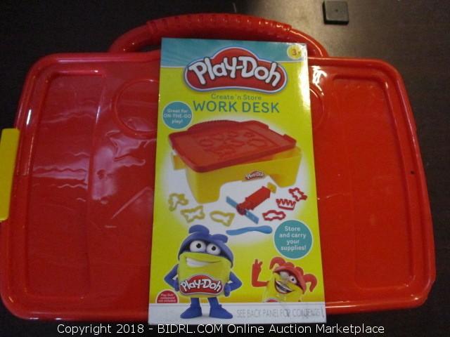 play doh work desk