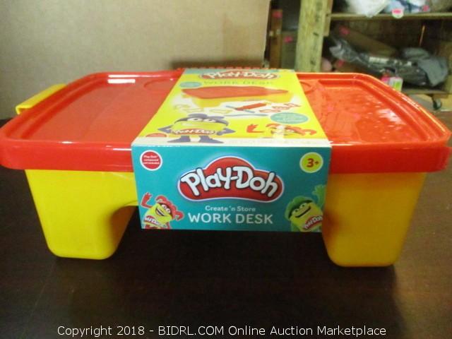 play doh work desk